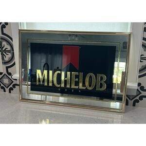 Vintage 1992 Michelob Mirror 25 in X 17in